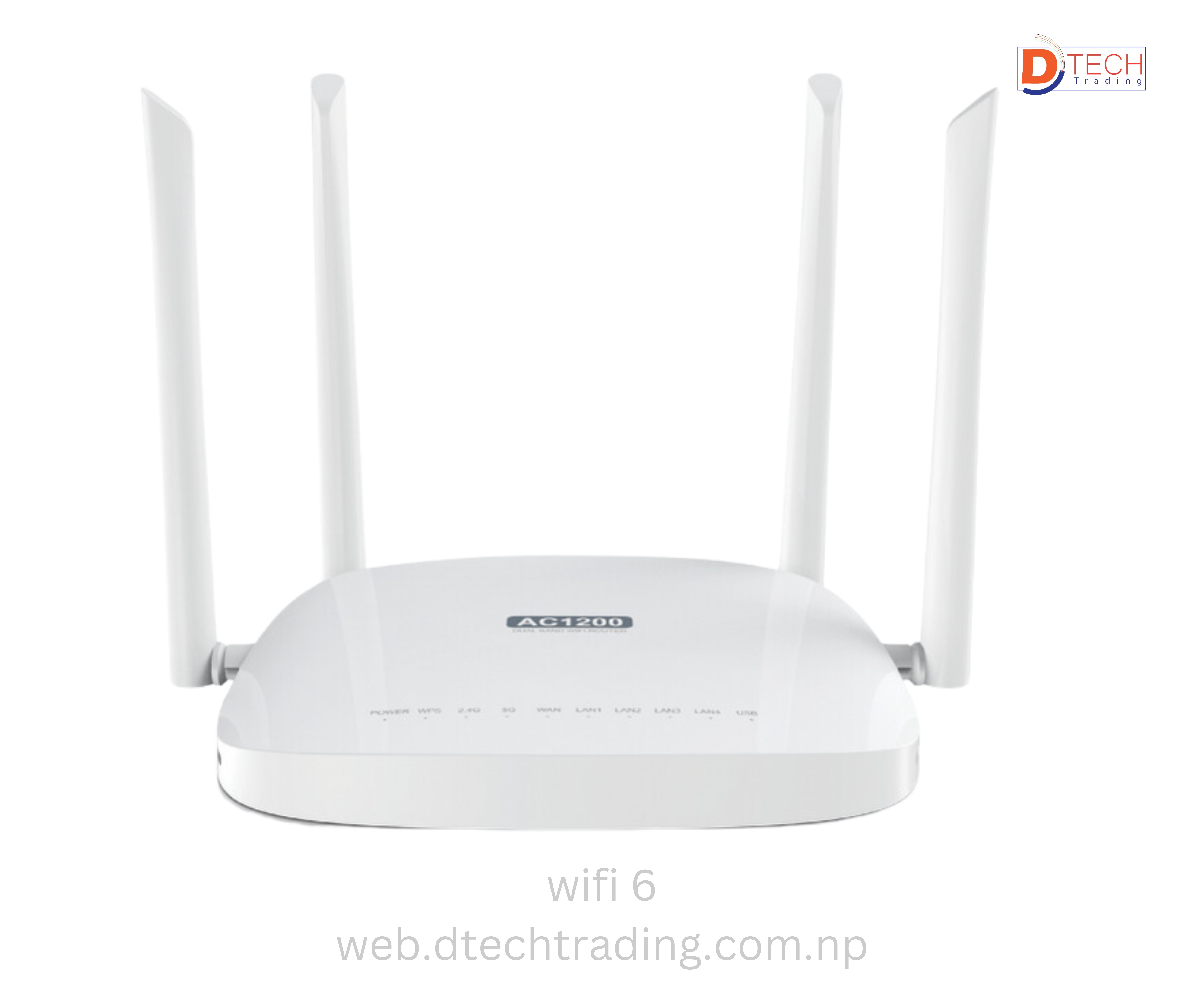 WIFI-6 AC1200 Full Router  JIR-AC666R2